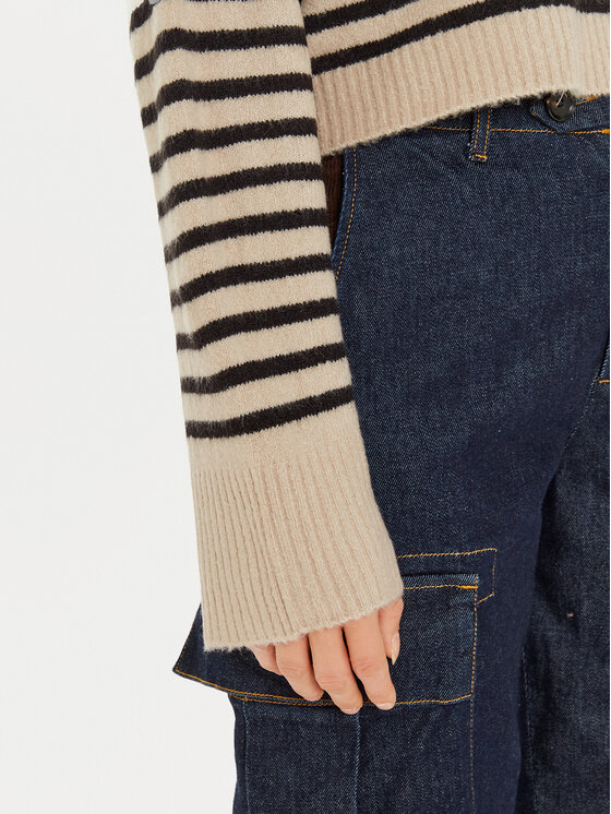 Brave Soul Brave Soul Sweater LK-230SEATON Bézs Regular Fit