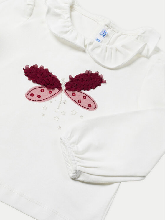 Mayoral Mayoral Bluse 2047 Écru Regular Fit