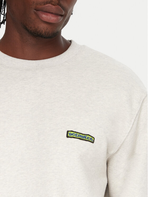 DC DC Sweatshirt Patch It EDYFT03548 Grau Regular Fit