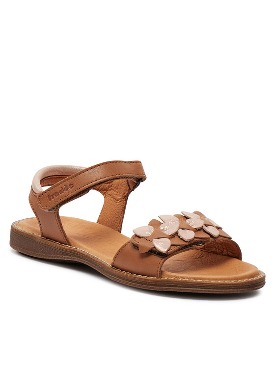 Froddo Froddo Sandale Lore Flowers G3150251-19 S Smeđa