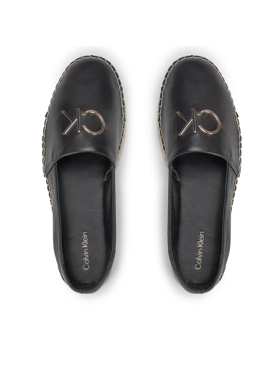 Calvin Klein Calvin Klein Еспадрили HW0HW00740 Черен