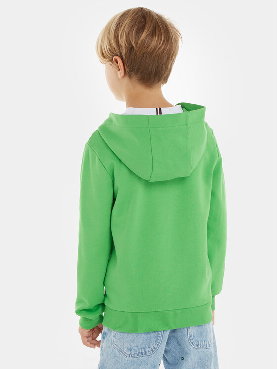 Tommy Hilfiger Tommy Hilfiger Bluza KS0KS00421 M Zielony Regular Fit