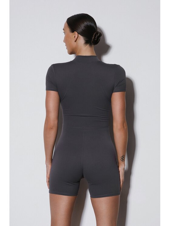 Estro Estro Kombinezon ER00119500 Szary Slim Fit