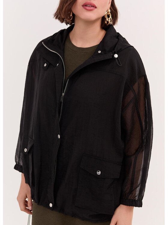 Fiorella Rubino Fiorella Rubino Cappotto invernale R001L000339N033 Nero A-Line Fit