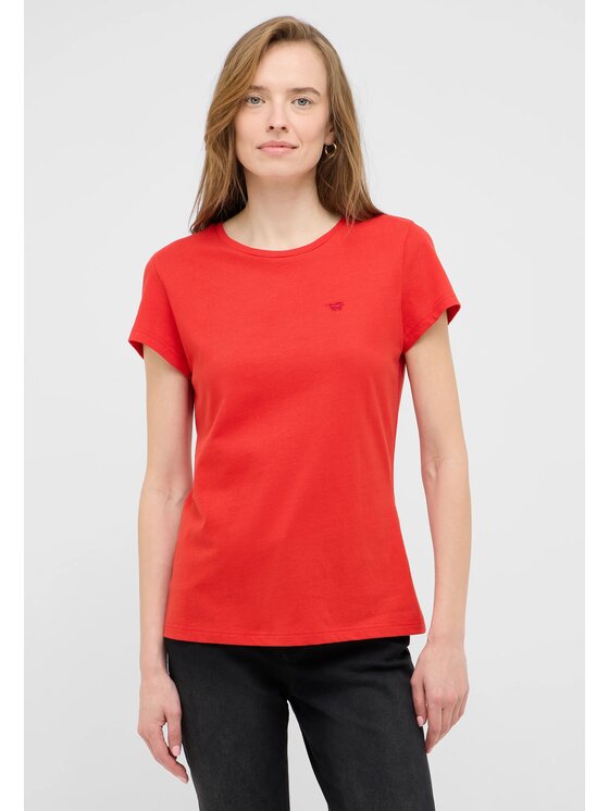 Mustang Mustang T-shirt Style Loa Rosso Regular Fit