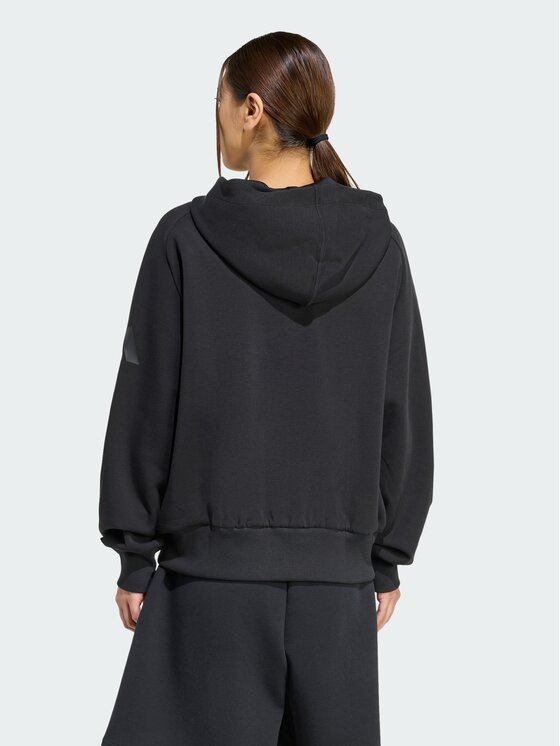 adidas adidas Bluza 163240 Czarny Loose Fit