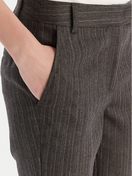 Marella Marella Chino hlače Margie 2523136232 Rjava Slim Fit