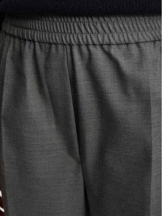 Weekend Max Mara Weekend Max Mara Pantaloni di tessuto Petra 2625136052 Grigio Regular Fit