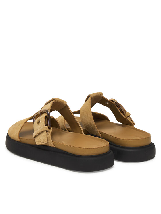 Clarks Clarks Papucs Aristella West 26185811 Barna
