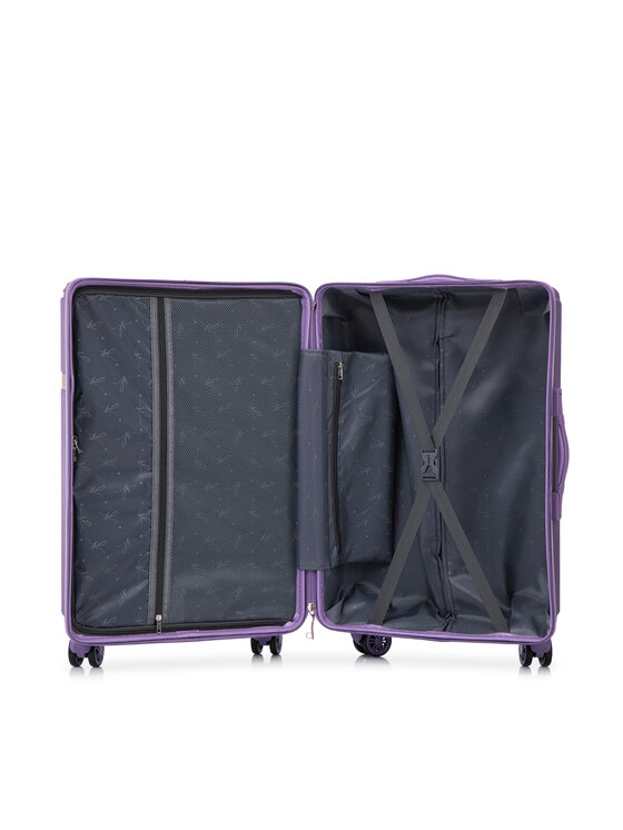 Semi Line Semi Line Didelis lagaminas T5916-4 Violetinė