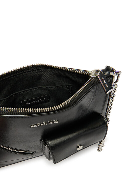 MICHAEL Michael Kors MICHAEL Michael Kors Ročna torba Jet Set 32S6SJ6F6L Črna