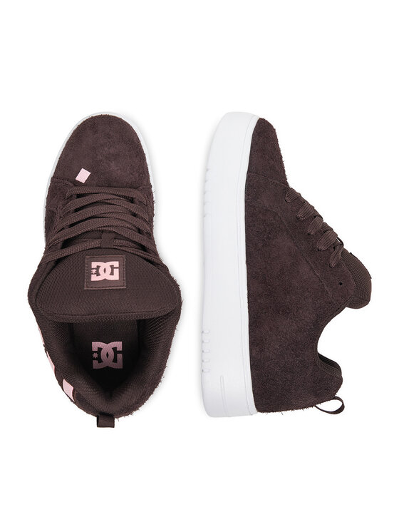 DC DC Sneakers CEO-COURT GRAFFIK PLATFORM DC02422210 Marrone