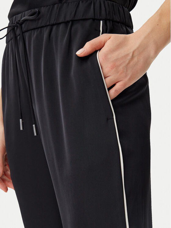Calvin Klein Calvin Klein Kalhoty z materiálu K20K208365 Černá Regular Fit