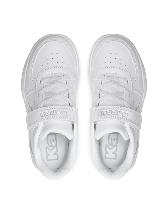 Kappa Kappa Sneakersy Logo Malone Ev Kid 36185LW Bílá