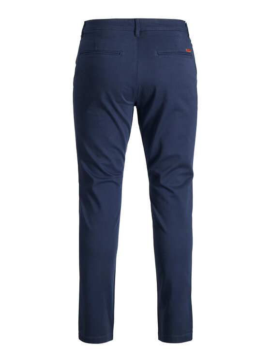Jack&Jones Junior Jack&Jones Junior Chino hlače 12160028 Mornarsko modra Slim Fit