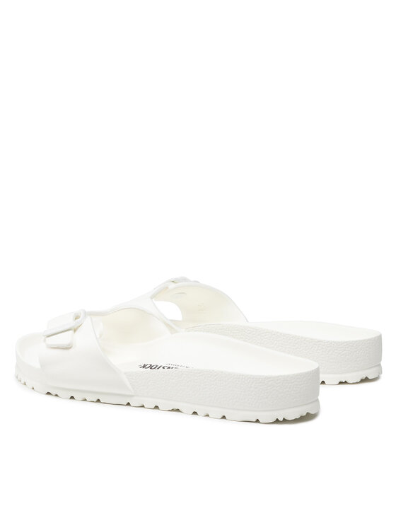 Birkenstock Mules sandales de bain Madrid Eva 128181 Blanc Modivo