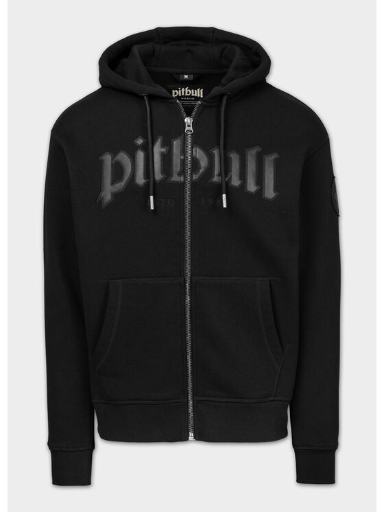 PITBULL PITBULL Bluza TAYLOR Czarny Regular Fit