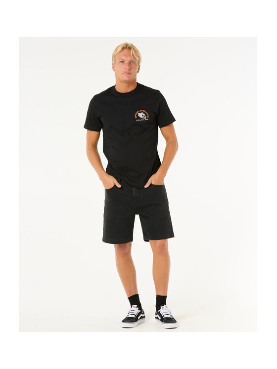 Rip Curl Rip Curl T-Shirt Desti Animals Tee Czarny Standard Fit
