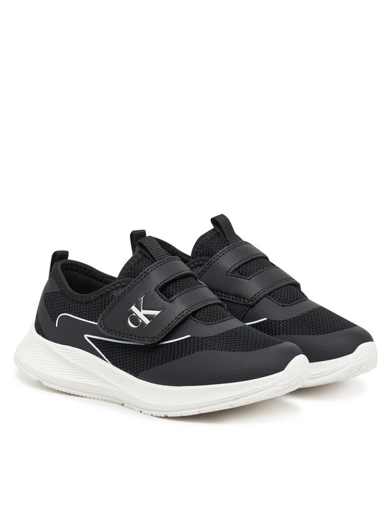 Calvin Klein Jeans Calvin Klein Jeans Tenisice Low Cut Velcro Sneaker V1X9-83001-1697 S Crna