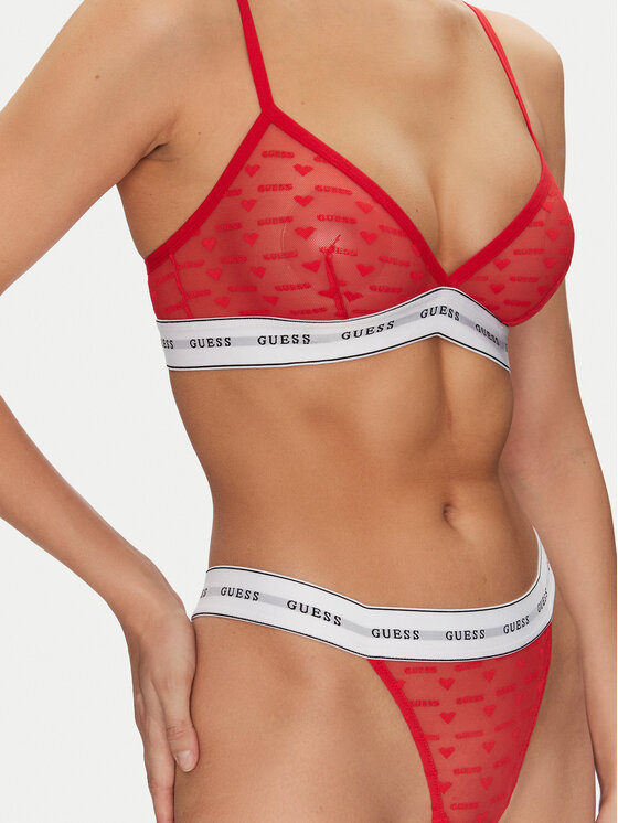 Guess Guess Donje rublje set O5RG05 KCMT0 Crvena