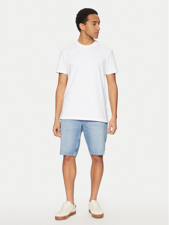 Calvin Klein Jeans Calvin Klein Jeans Farmer rövidnadrág J30J327513 Kék Regular Fit