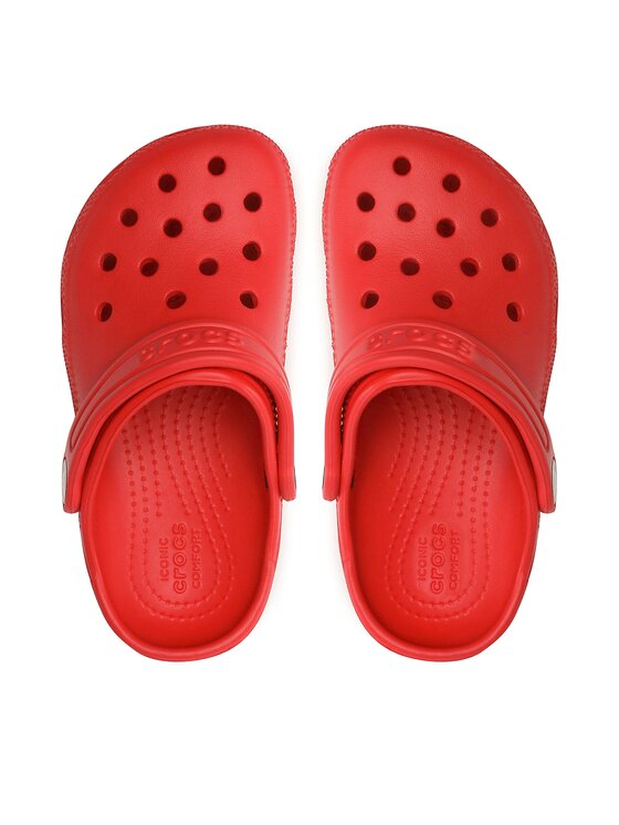 Crocs Crocs Παντόφλες Crocs Classic Kids Clog 206991 Κόκκινο