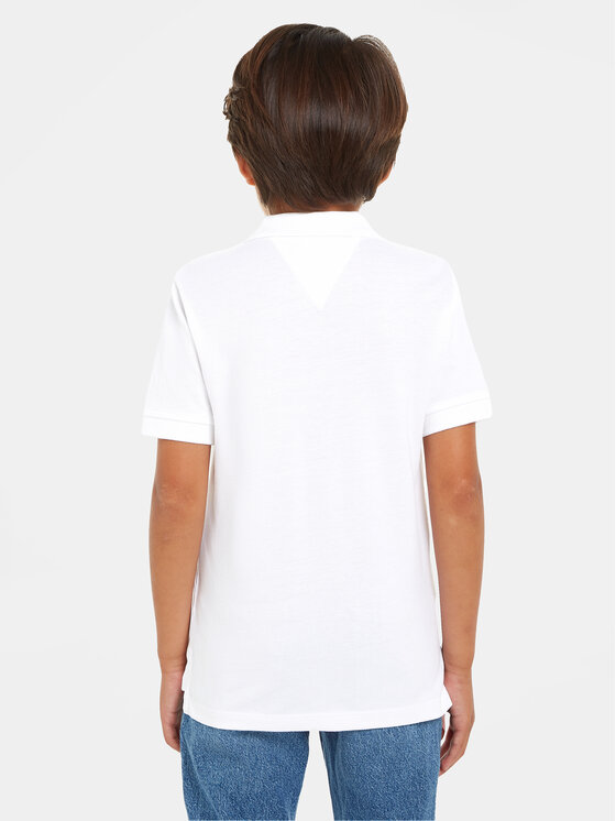 Tommy Hilfiger Tommy Hilfiger Polo Monotype KB0KB08801 Bianco Regular Fit