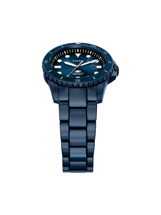 Fossil Fossil Часовник Blue FS6166 Тъмносин