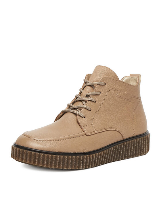 Rieker Rieker Schnürschuhe Y4304-20 Beige
