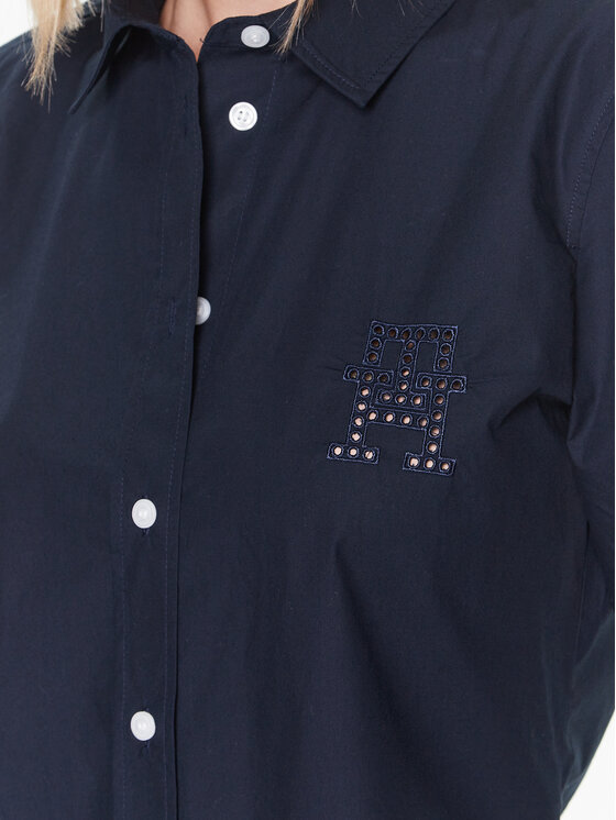 Tommy Hilfiger Tommy Hilfiger Сорочка WW0WW38615 Cиній Regular Fit