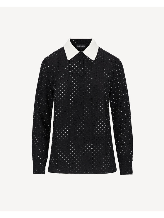 Castellani Castellani Koszula Corsica Czarny Regular Fit