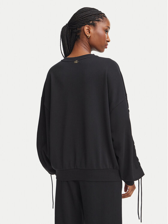 Liu Jo Liu Jo Bluza TF6276 F0334 Czarny Relaxed Fit