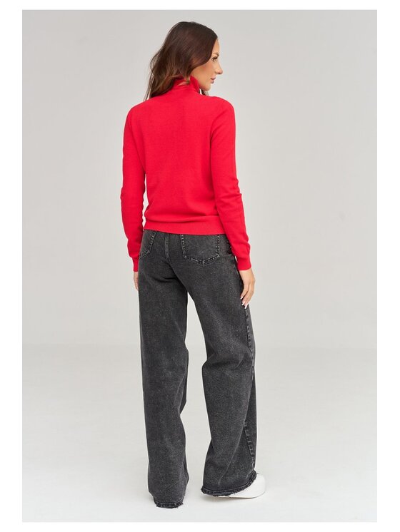 Makadamia Makadamia Golf C106 Czerwony Loose Fit