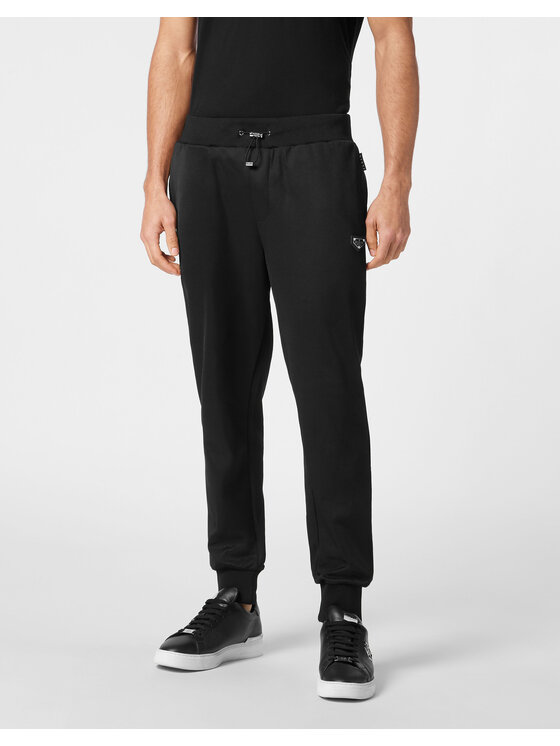 PHILIPP PLEIN PHILIPP PLEIN Joggery 9577 Czarny Jogger Fit