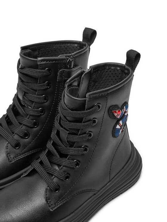 Geox Geox Zimski škornji J Phaolae Girl J46ETD 000BC C9999 M Črna