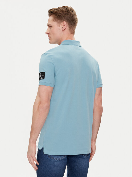 Calvin Klein Jeans Calvin Klein Jeans Tricou polo J30J323394 Albastru Regular Fit