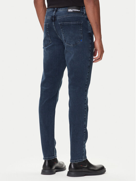 Karl Lagerfeld Jeans Karl Lagerfeld Jeans Jeansy A4M10138 Černá Slim Fit