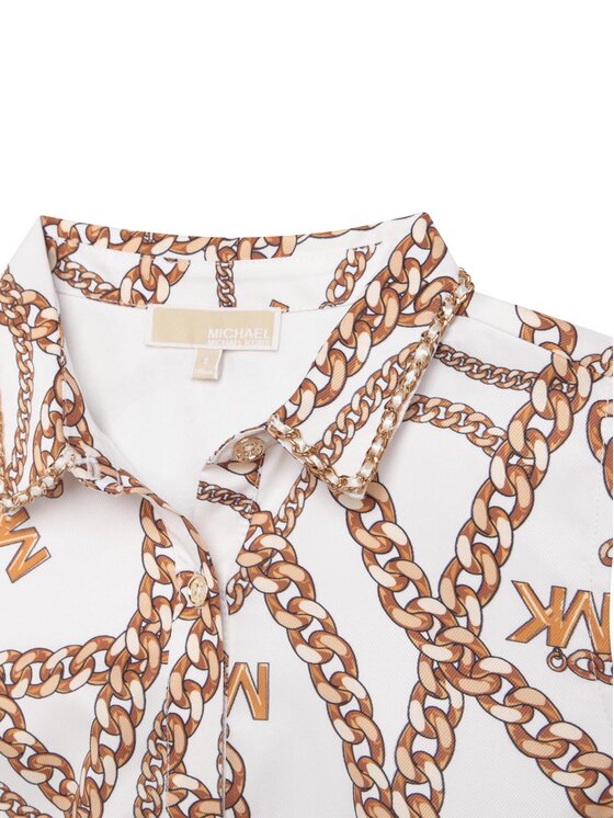 Vestito elegante R12158 D Bianco Regular Fit