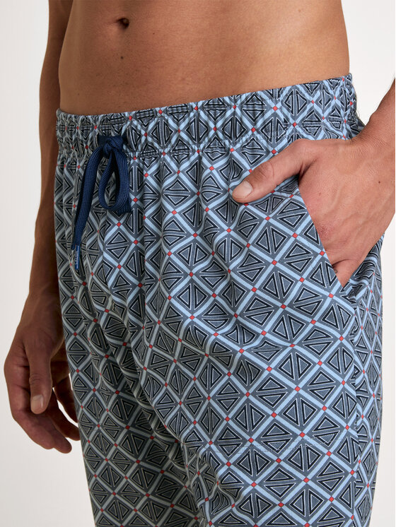 Calida Calida Šortky z materiálu 27188 Modrá Regular Fit