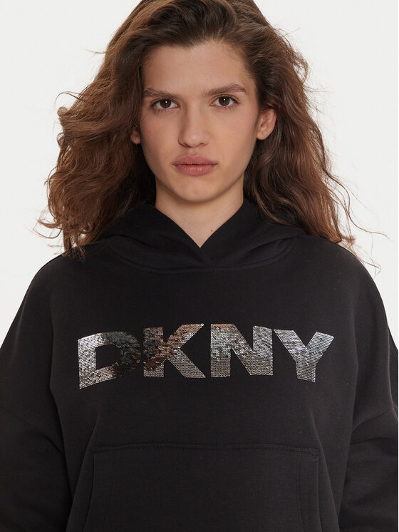 DKNY DKNY Μπλούζα DP4T1031 Μαύρο Regular Fit