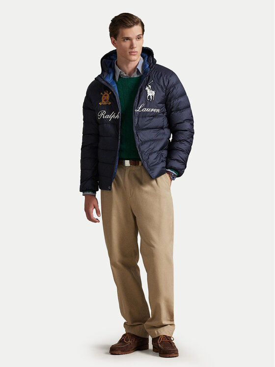 Polo Ralph Lauren Polo Ralph Lauren Kurtka puchowa 710P02584001 Granatowy Regular Fit
