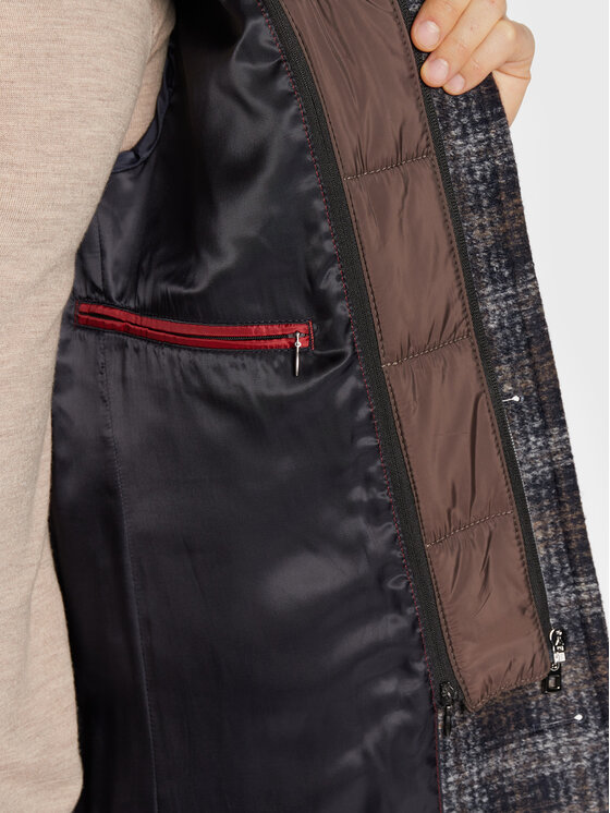 Bugatti Bugatti Преходно палто 228728 24038 Тъмносин Regular Fit