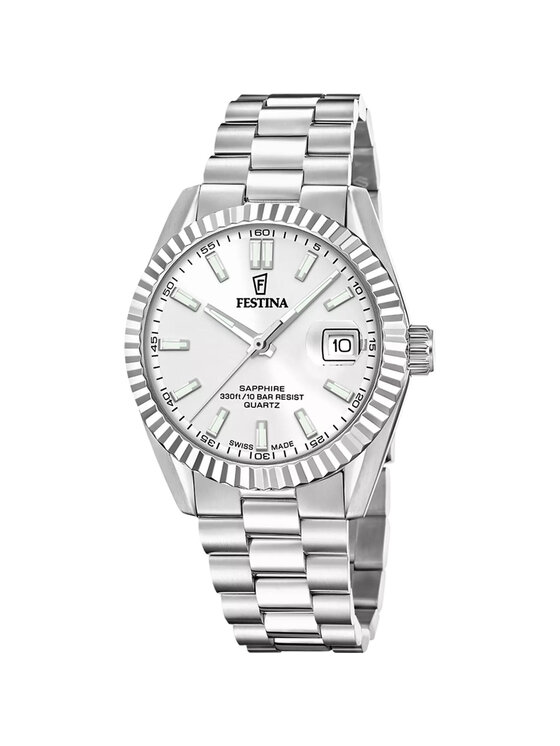 Festina Festina Zegarek F20084-A Srebrny