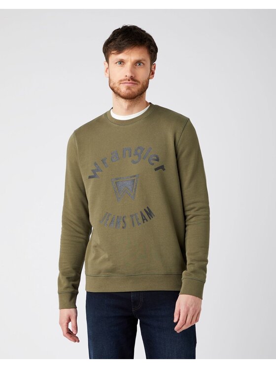Bluza, rozmiar XL, Zielony, CREW SWEAT