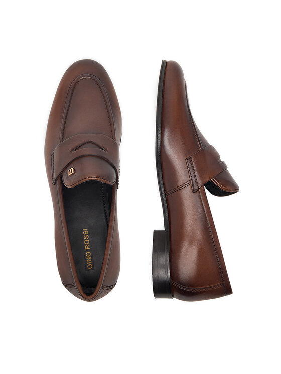 GINO ROSSI GINO ROSSI Loaferice EO-GIOVANNI-01 MI34 Smeđa