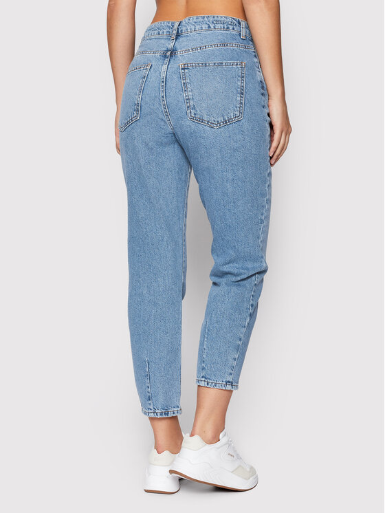 Noisy May Noisy May Jeans hlače Isabel 27015703 Modra Mom Fit