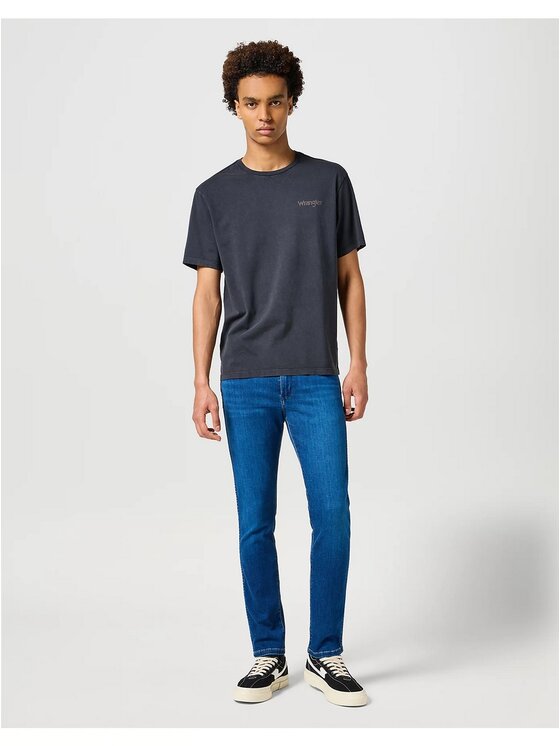 Wrangler Wrangler Jeansy Larston Niebieski Slim Fit