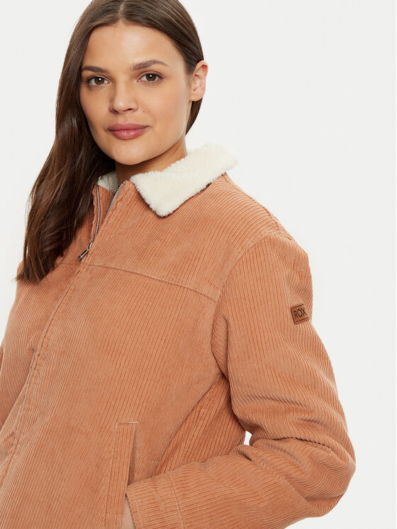 Roxy Roxy Prehodna jakna Desert Spirit ERJJK03621 Rjava Regular Fit