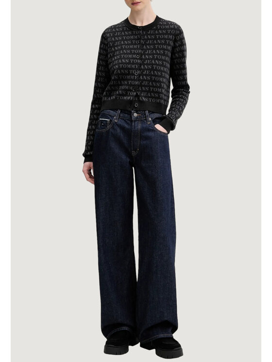 Tommy Jeans Tommy Jeans Ζακέτα DW0DW22030 Μαύρο Casual Fit