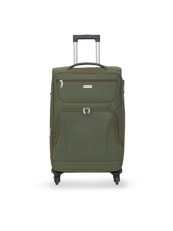 Semi Line Semi Line Valigia grande T5773-3 Verde